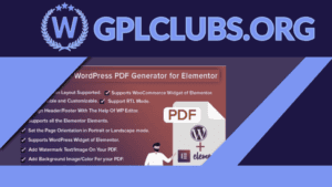 PDFMentor Pro - WordPress PDF Generator for Elementor
