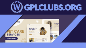 PetPup - Pet Care Services Elementor Template Kit