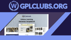 Qadwab - Online e-Learning Elementor Template Kit