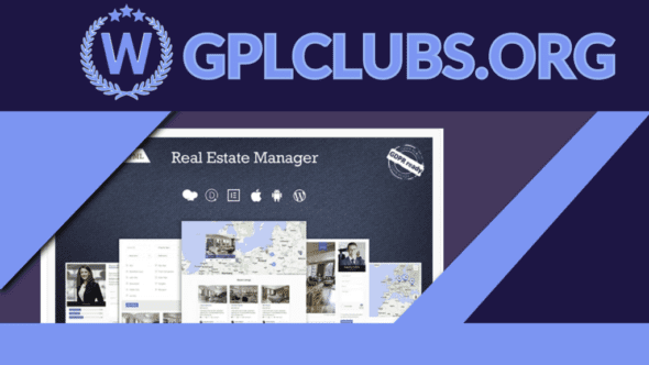 Real Estate Manager Pro - WordPress Plugin