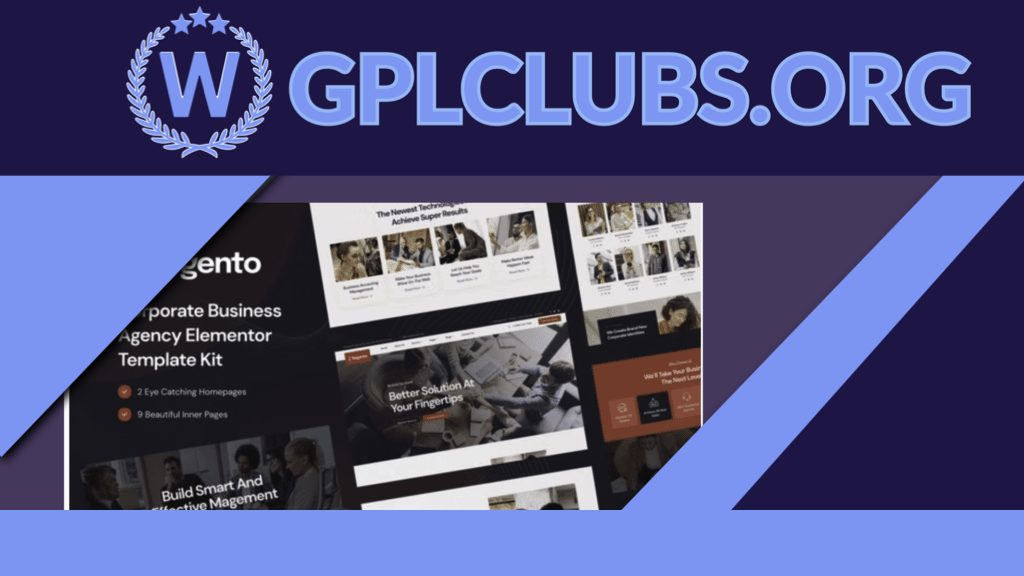 Regento - Business Agency Elementor Template Kit Regento - Business Agency Elementor Template Kit