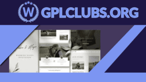 Robbie and Magie - Wedding Event Invitation Elementor Template Kit