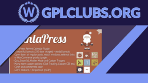 SantaPress - WordPress Advent Calendar Plugin and Quiz Download