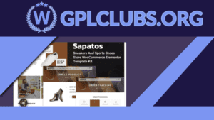 Sapatos - Sneakers and Sports Shoes Store WooCommerce Elementor Template Kit