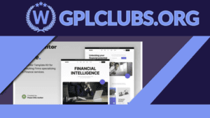 Savee - Financial Consulting Elementor Template Kit