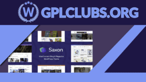 Saxon Viral Content Blog Magazine Theme