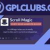 Scroll Magic WordPress - Scrolling Animation Builder Plugin