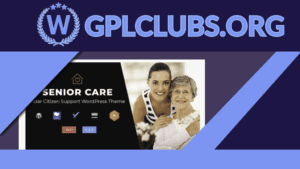 Senior Care - Elder Citizen Support WordPress Theme