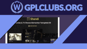 Shandi - Movies and TV Shows Elementor Template Kit
