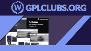 Solam - Boat Booking Elementor Pro Template Kit