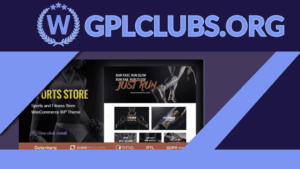 Sports Store - Sports Clothes and Fitness Equipment Store WP Theme