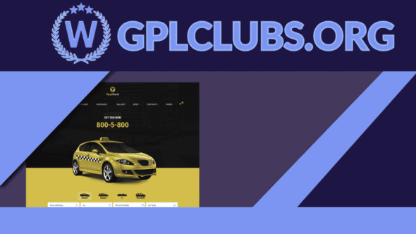 TaxiPark - Taxi Cab Service Company WordPress Theme