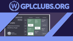 Timetable Responsive Schedule For WordPress