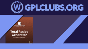 Total Recipe Generator for Elementor