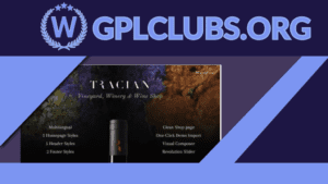 Tracian - Wine WordPress Theme
