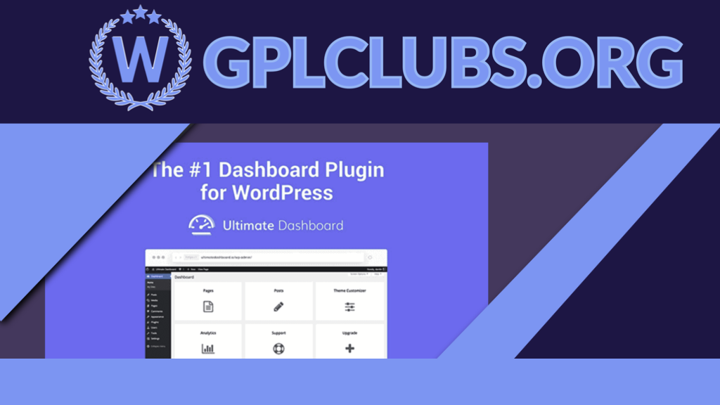 Ultimate Dashboard PRO WordPress Plugin Ultimate Dashboard PRO WordPress Plugin