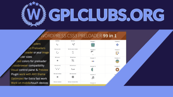 Ultimate WordPress Preloader PRO - WordPressMaker GPL