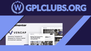 Vencap - Venture Capital and Investment Elementor Template Kit