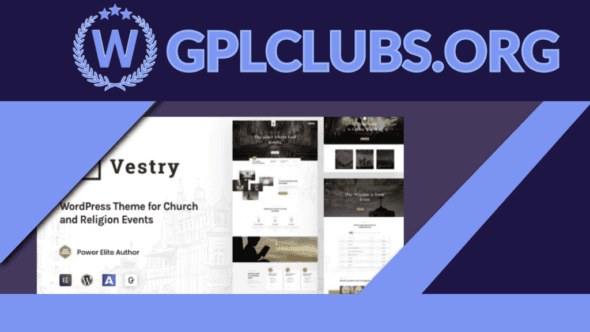 Vestry - Church WordPress Theme