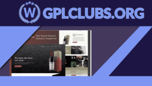 Vine Gloss - Wine Shop and Vineyard Template Kit