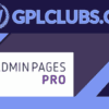 WP Admin Pages PRO