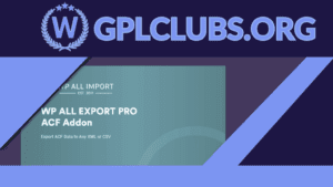 WP All Export ACF Pro Addon