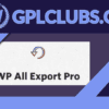 WP All Export Pro Premium