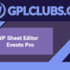 WP Sheet Editor - Events Pro
