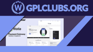 Walla - Payment Gateway Elementor Template Kit