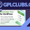 WhatsApp Chat WordPress
