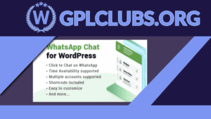 WhatsApp Chat WordPress