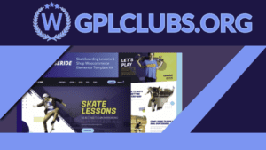 WiseRide - Skateboarding Lessons and Shop Woocommerce Elementor Template Kit
