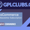 WooCommerce Aweber Newsletter Subscription