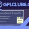 WooCommerce Customize My Account Pro