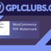 WooCommerce PDF Watermark
