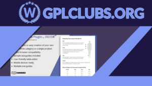 WooCommerce Product Size Guide