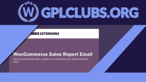 WooCommerce Sales Report Email