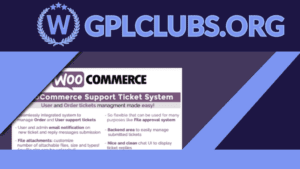 WooCommerce Support Ticket System