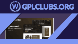 Woodcraft - Carpenter and Craftsman Elementor Template Kit