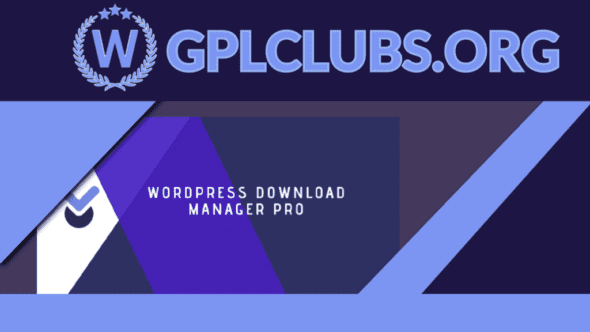 WordPress Download Manager Pro