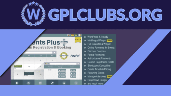 WordPress Events Calendar Registration and Tickets