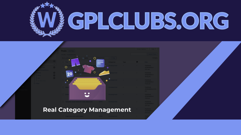 WordPress Real Category Management - Custom category term order Tree view WordPress Real Category Management - Custom category term order Tree view