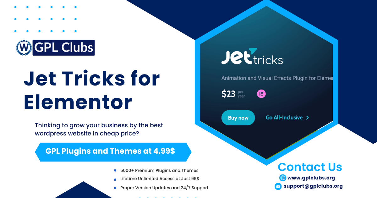 JetTricks For Elementor